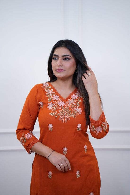 Cotton Kurti Pant Beautiful Match For Your Office Wardrobe