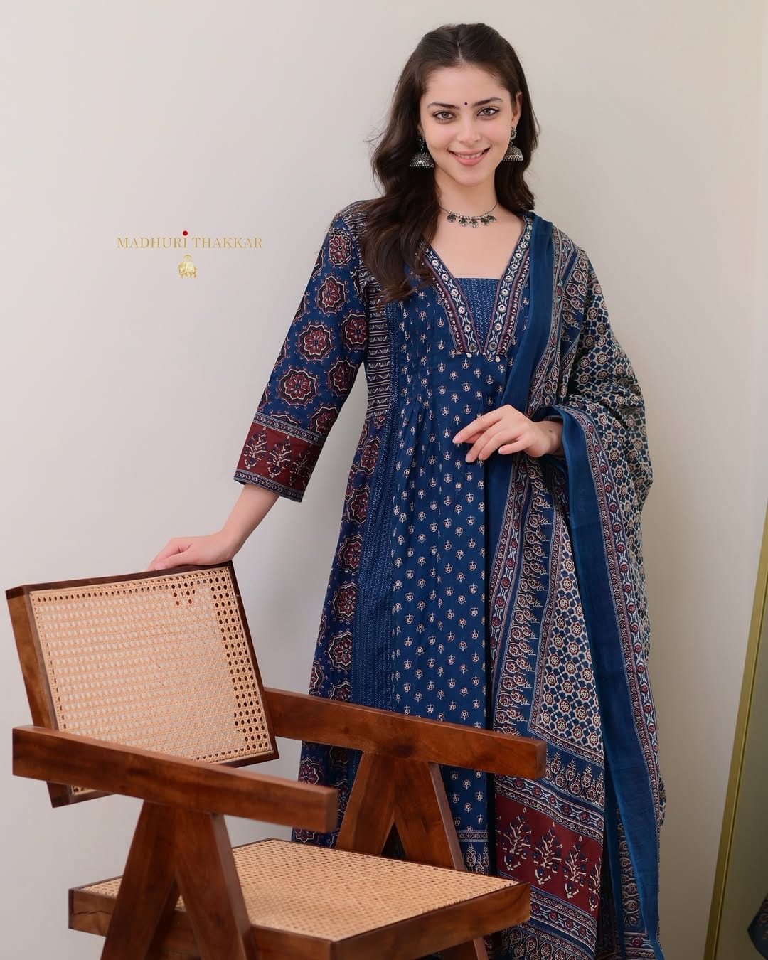 Premium Cotton Kurti Pant Dupatta Set