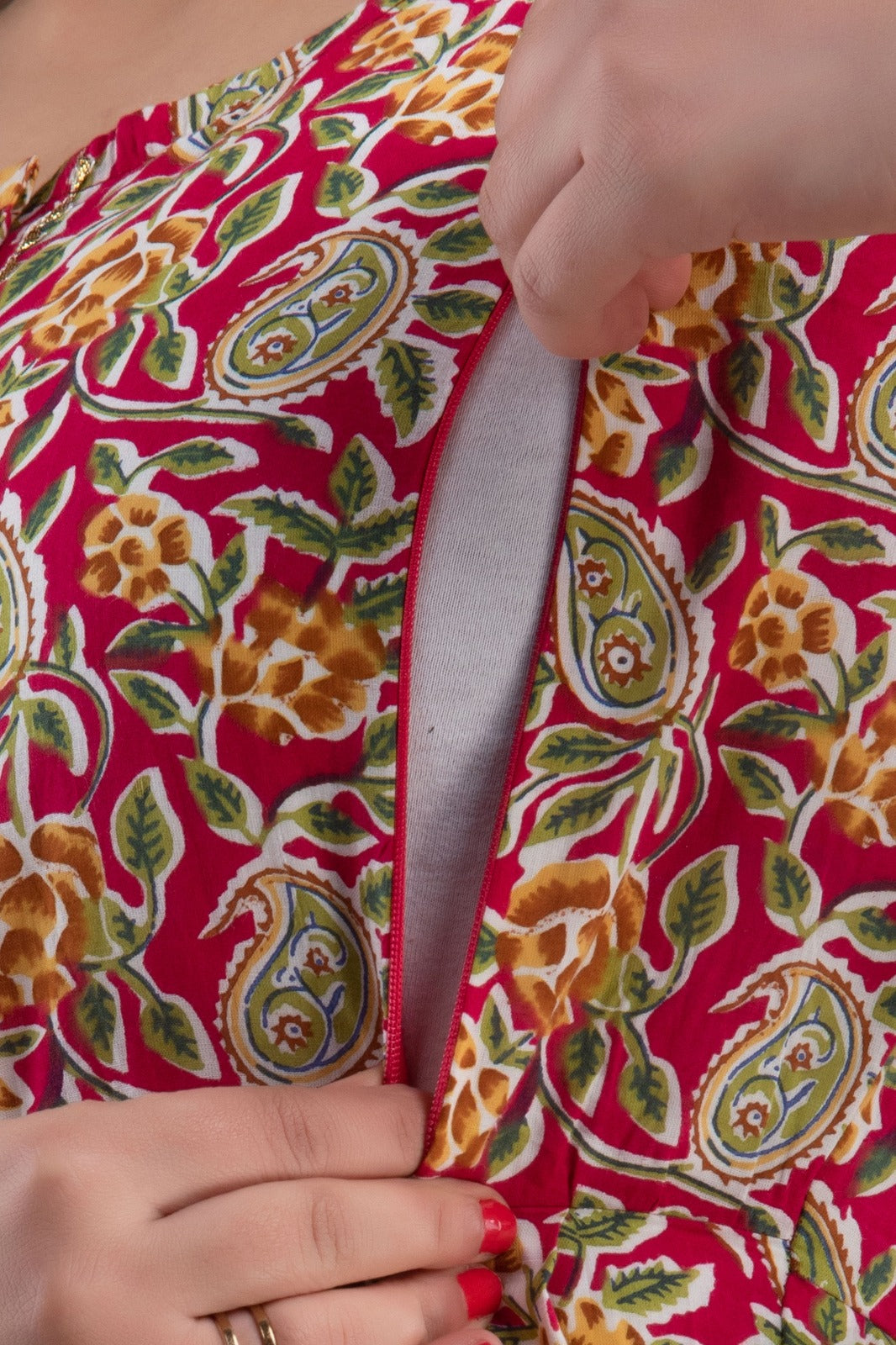 Baby Feeding Cotton Gown