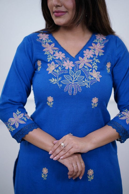 Cotton Kurti Pant Beautiful Match For Your Office Wardrobe
