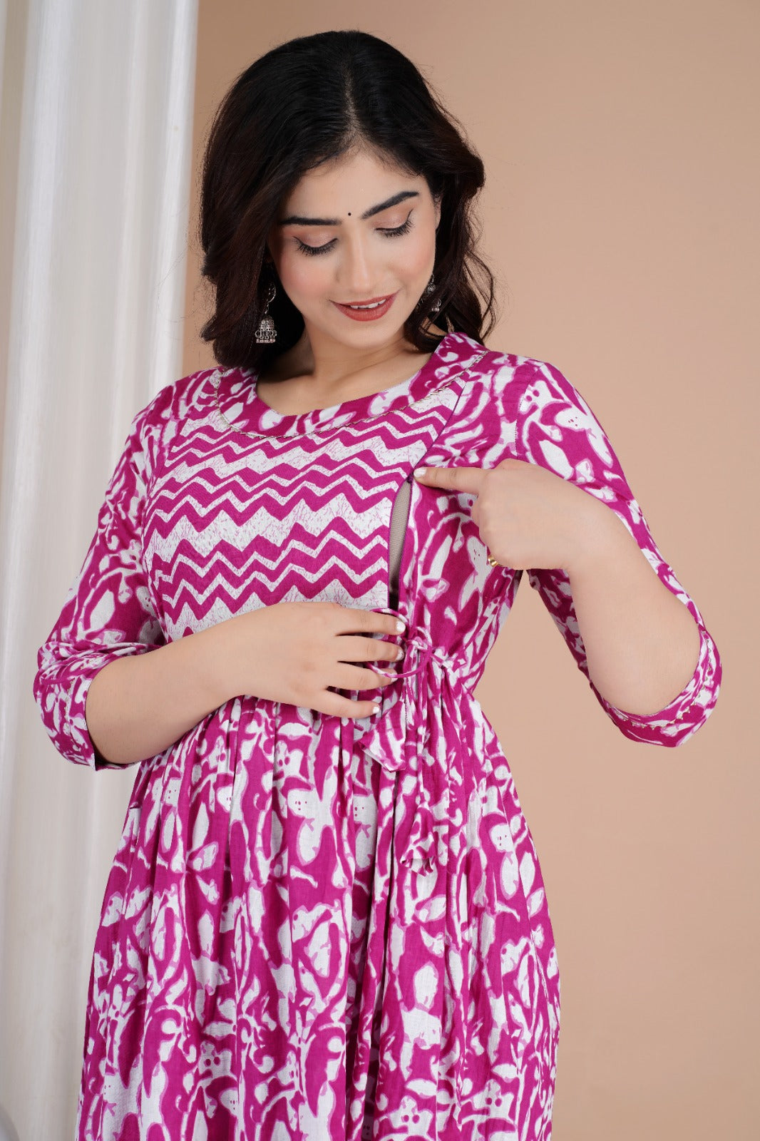 Baby Feeding Cotton Gown