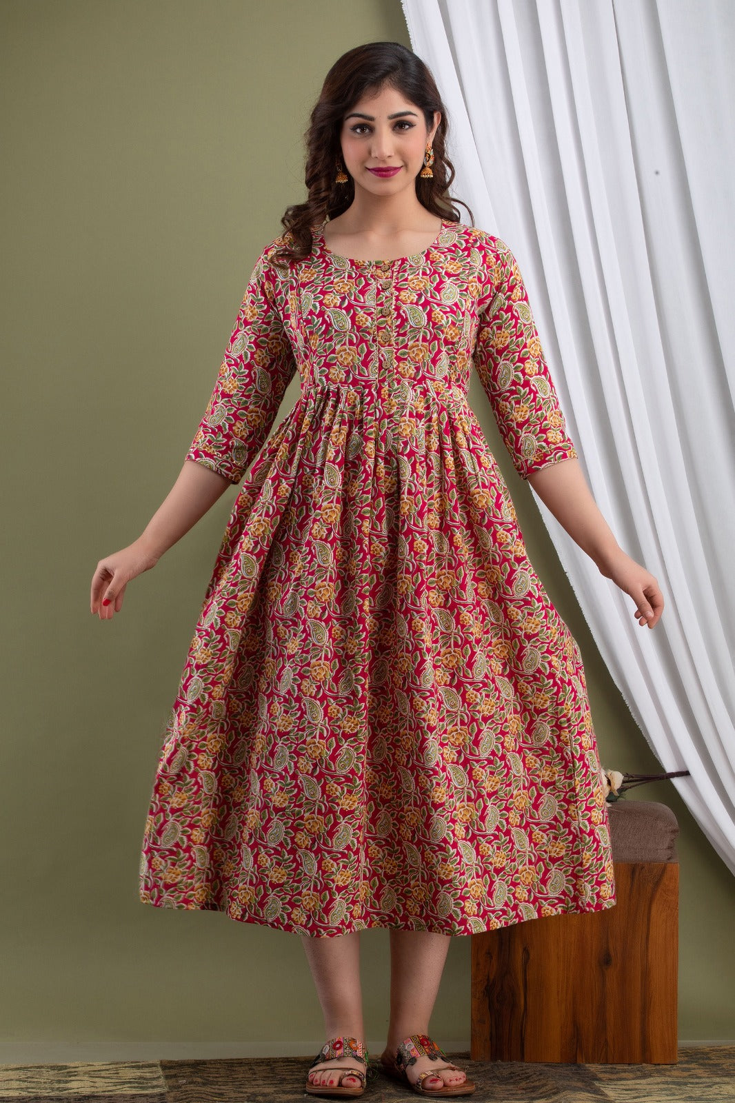 Baby Feeding Cotton Gown